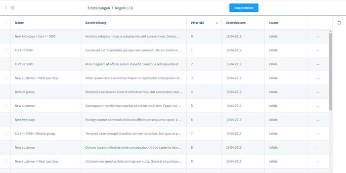 Shopware 6 Rule Builder