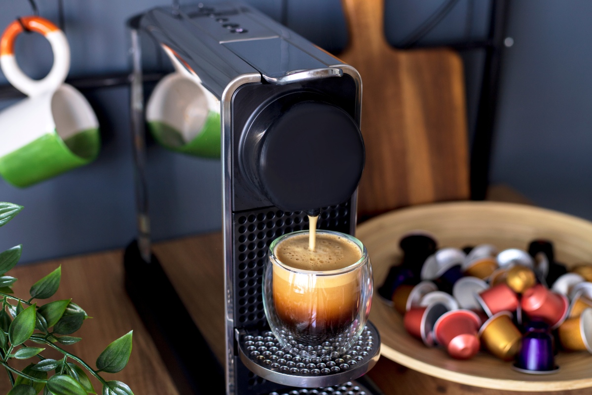 Kaffee-Kapselmaschine