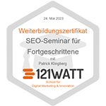 121Watt SEO für Fortgeschrittene