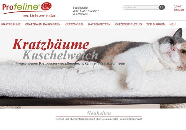 Profeline Katzenshop